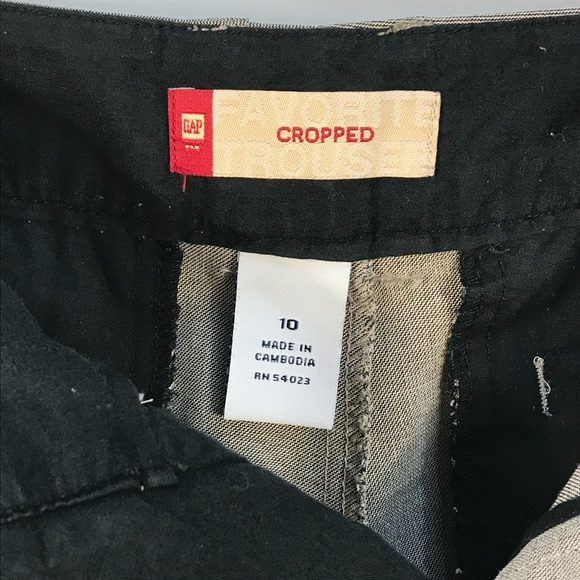 Gap Cropped Pant size 10 - Picture 6 of 7